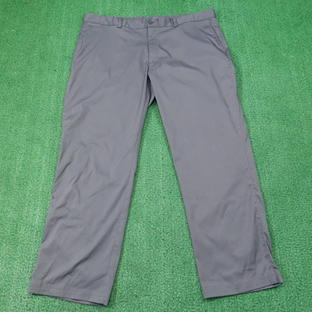 Nike‎ Golf Tour Performance Pants Mens 40x30 Gray Chino Dri-Fit Stretch